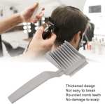 TMISHION Grzebień fryzjerski Fade, profesjonalny, zakrzywiony, prowadzący maszynki do strzyżenia, gradientowa konstrukcja, ergonomiczny