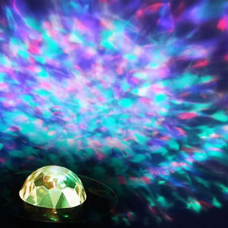 Brisun Projektor LED Starry Sky z bezprzewodową muzyką, Galaxy Night Light z pilotem zdalnego sterowania i timerem, (Lovely Snail)