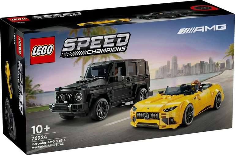 LEGO SPEED CHAMPIONS 76924 MERCEDES AMG G 63 I MERCEDES AMG SL 63