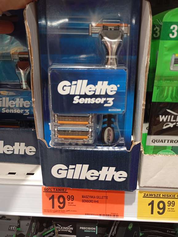 Gillette Sensor 3 6 ostrzy