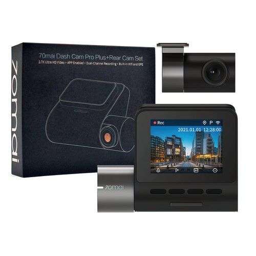 Wideorejestrator 70mai Dash Cam A500s + kamera dodatkowa RC06 w dobrej cenie Mediaexpert