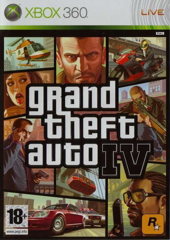 Grand Theft Auto IV za 25,58 zł dla Xbox Live Gold / GPU @ Xbox One / Xbox Series X|S