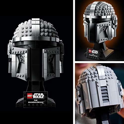 Klocki LEGO 75328 Star Wars The Mandalorian Helmet, dla fanów Gwiezdnych wojen [ 41,52 € + wysyłka 5,15 € ]