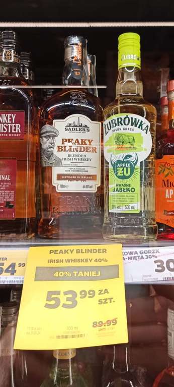 Peaky Blinder Irish Whiskey 0,7 Netto