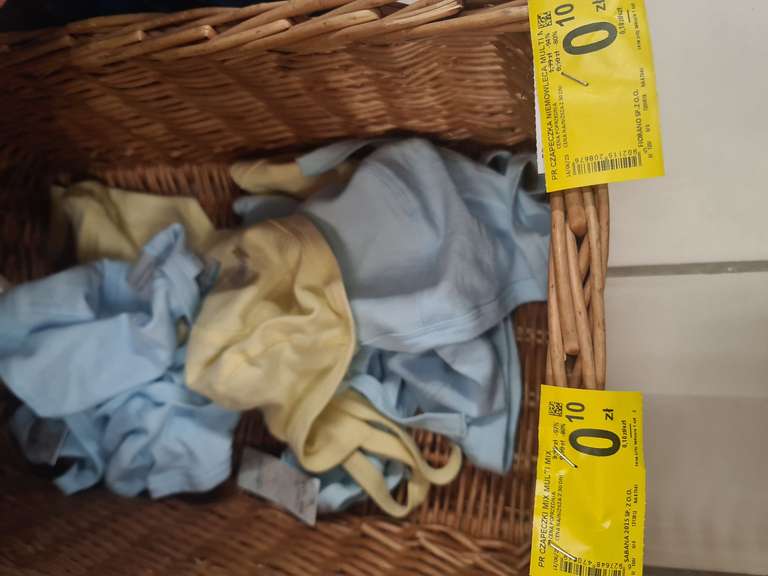 Czapeczka niemowlęca 100% bawełna w Carrefour