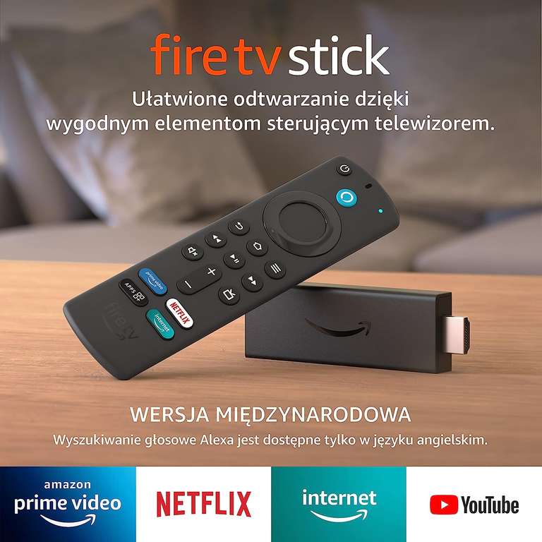 Amazon Fire TV Stick (ten słabszy) Prime Day
