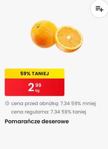 Pomarańcze deserowe, 1 kg - Biedronka