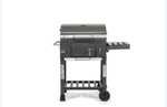 Grill węglowy Angular 57,5 x 42 cm Activa ruszt żeliwny