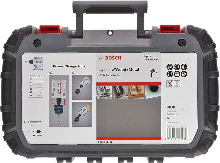 Bosch Zestaw otwornic BIM Progressor 9el. 2608594191