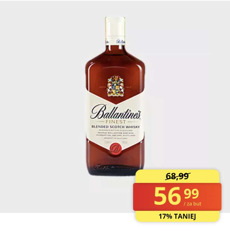 Whisky Ballantine's Finest 1L (Biedronka)