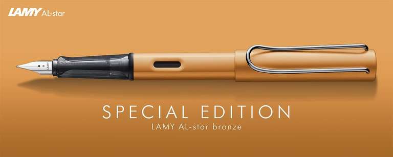 Pióro Wieczne Lamy Al Star 027 1233452 Stalówka F aluminiowe kolor brązowy