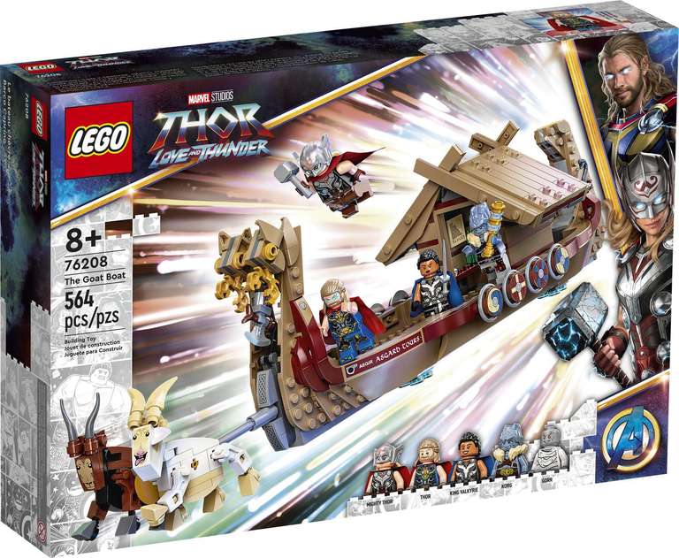 LEGO 76208 Marvel Super Heroes - Kozia łódź