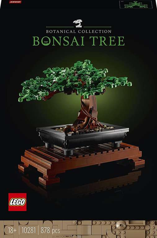 LEGO 10281 Creator Expert - Drzewko Bonsai Plastik