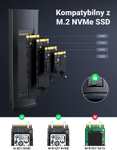 Obudowa na dysk UGREEN SSD NVMe M.2, USB 3.1, 10 Gb/s (2 przewody w zestawie) @ Amazon