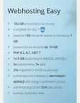 Usługa internetowa subskrypcja Webhosting Easy 1,23zl/miesiąc (14,70zl/rok brutto) z kodem HOST90 (kod wpisujemy w ostatnim kroku)