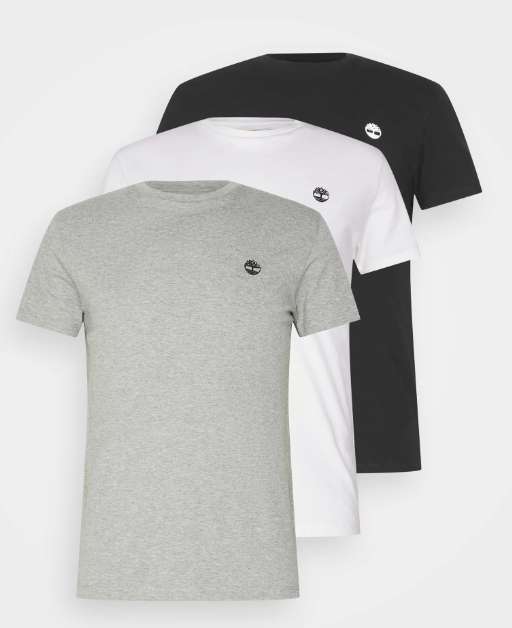 3-pak męskich t-shirtów Timberland - 100% bawełna