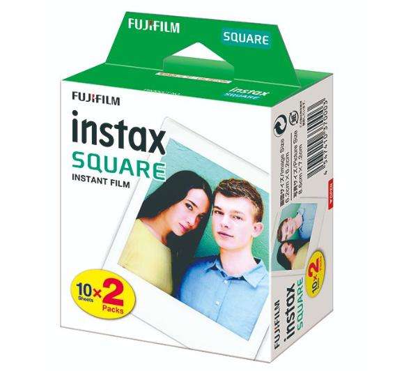 Wkład Instax Square 20 szt. za 57.90zł z wysyłką OUTLET