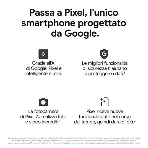 Smartfon Google Pixel 7a 331.7€