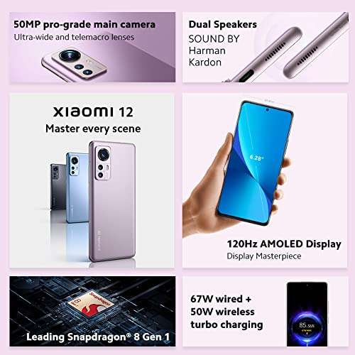 Smartfon Xiaomi 12 8/256 GB 5G Warehouse Deals Amazon ES/IT 457,07 EUR