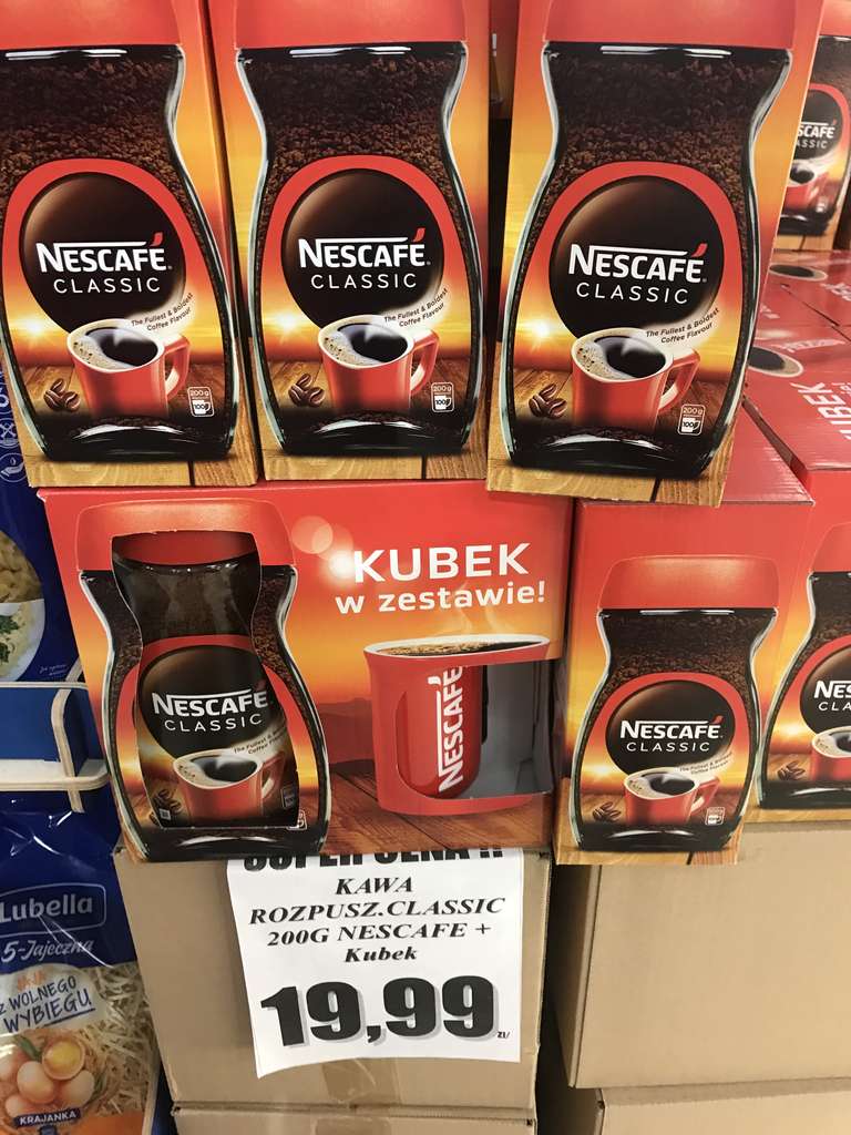 Kawa rozpuszczalna Nescafe + Kubek