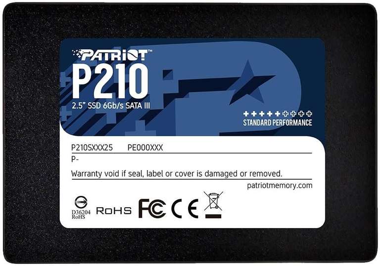 Dysk SSD SATA Patriot P210 2TB 2,5" za 409 ceneo/avans