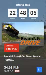 BeamNG.drive (PC) - Steam Account - GLOBAL