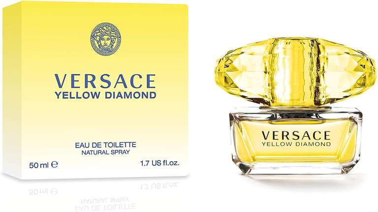 Versace Yellow Diamond 50ml, damska woda toaletowa EDT
