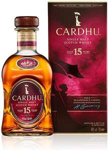 Whisky Cardhu 12YO za 117zł, 15YO- 144zł