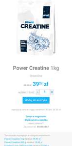 Power Creatine 1kg GreatOne