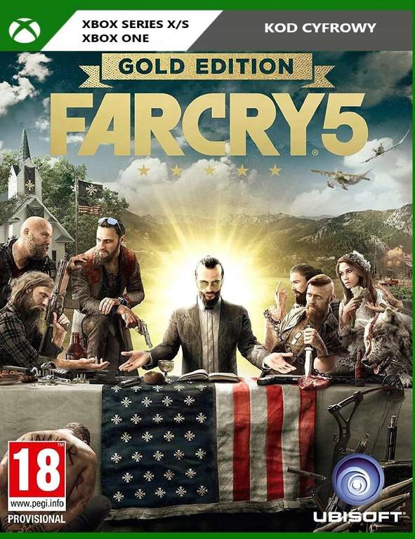 Far Cry 5 Gold Edition AR XBOX One / Xbox Series X|S CD Key - wymagany VPN