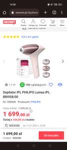 Depilator Philips Lumea 9000 IPL BRI958