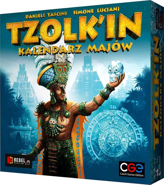 Gra planszowa - TZOLK'IN: KALENDARZ MAJÓW - 127,37 ZŁ (możliwe 97,37 zł) - AMAZON.COM