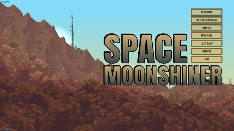 gra Space Moonshiner z dużą głębią za 50% ceny.