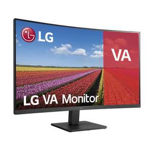 Monitor zakrzywiony FHD 32 cale LG 32MR50C-B 171,79€ + wysyłka 17,22€