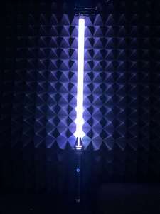 Miecz świetlny lightsaber Star Wars 14 trybów świecenia żyroskop aluminium- $21.84