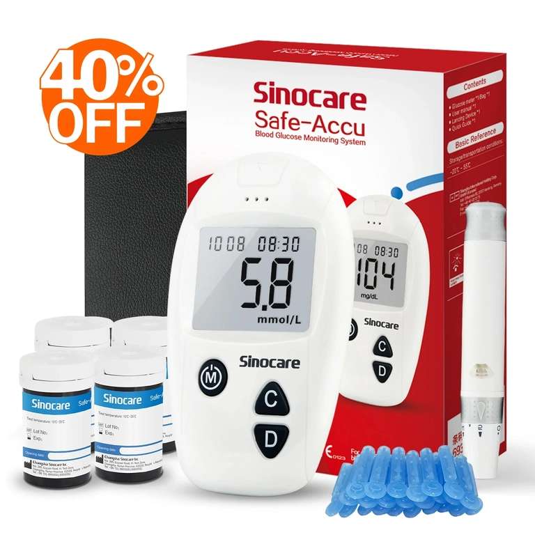 Glukometr Sinocare Safe Accu