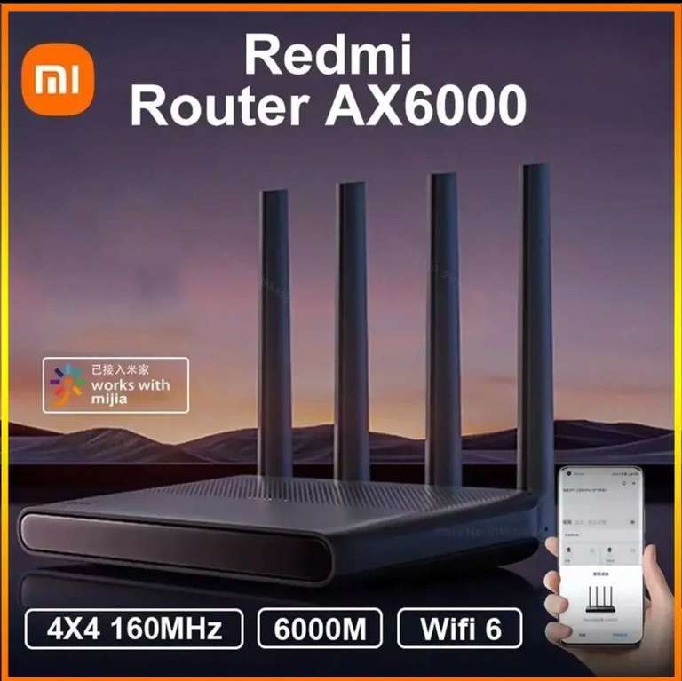 Router Redmi AX 6000