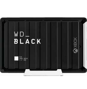 Dysk zewnętrzny WD_BLACK D10 Game Drive for Xbox One 12TB Czarny