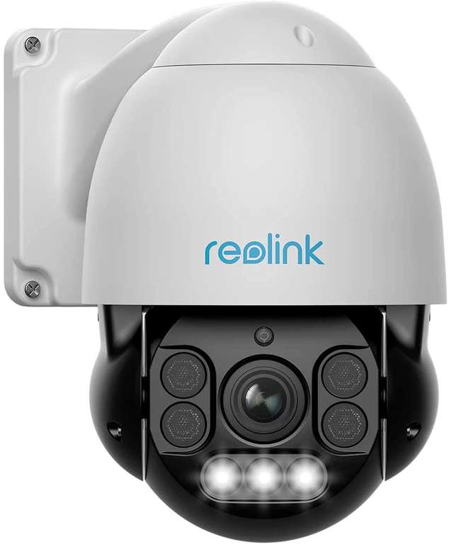 Obrotowa kamera zewnętrzna z oświetleniem punktowym PoE Reolink RLC-823A (AI Tracking, 8M, 3840x2160, 360 stopni) @Amazon.pl