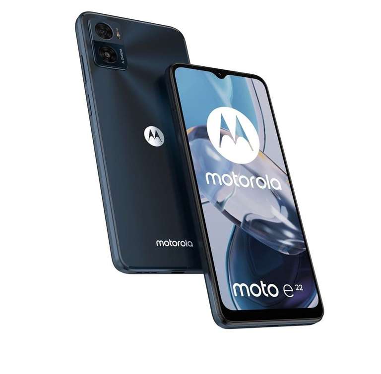 Samrtfon Motorola Moto E22 4/64GB Czarny