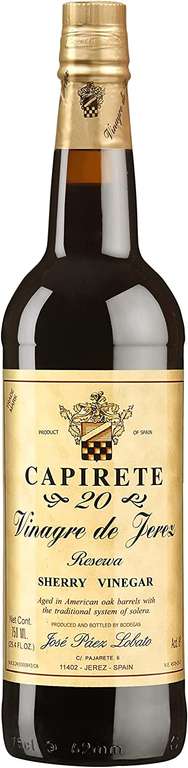 znów dostępne parę sztuk Capirete 20 Year Old Solera Sherry Vinegar 750 ml