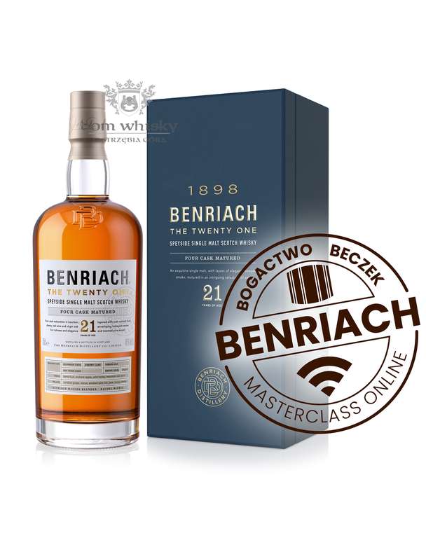 Dom Whisky | Benriach miniaturki 5x 20 ml + masterclass do zamówienia