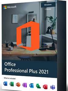 Microsoft Office Pro 2019 and 2021 - licencja dla Windows (10 lub nowszy)