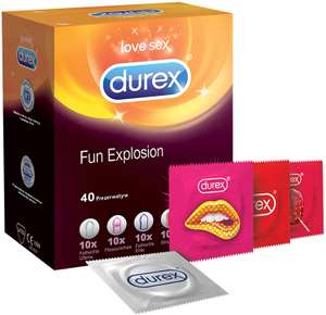 Durex Fun Explosion Mix Prezerwatywy 40 szt.