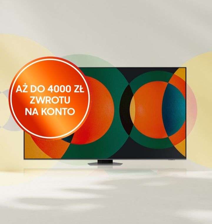 Zwrot do 4000 zł za zakup dużych TV Samsung "Promocja Samsung Cashback Big TV 4" by Smolar