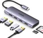UGREEN USB C Hub 6 w 1 z 4K HDMI, 3 USB 3.0, gniazdem kart SD/TF taniej o 15% z kuponem