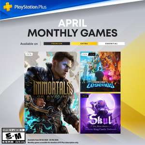 PlayStation Plus Essential - Kwiecień 2024: Immortals of Aveum, Minecraft Legends, Skul: The Hero Slayer (PS4, PS5)
