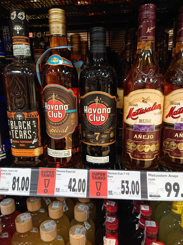 Rum Havana Club 7 Kaufland Siedlce