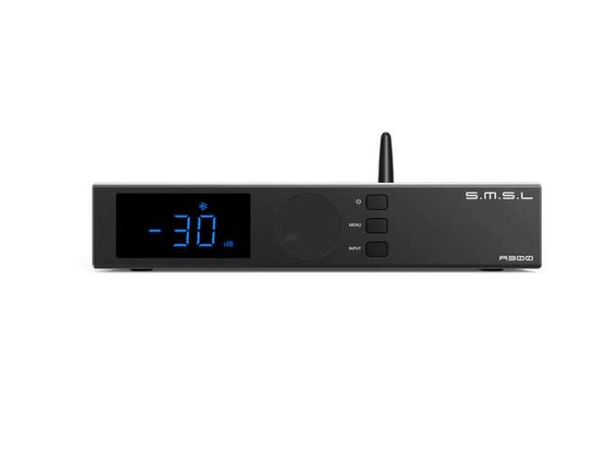 SMSL A300 Hi-res Power Amplifier 165W*2 BTL Mode Bluetooth 5.0 Support Passive Speakers & Active Subwoofers With Remote Control $167.47