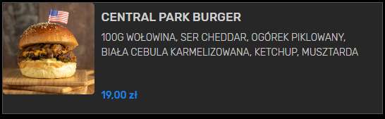 Polly's Burger Gdańsk || Central Park Burger za 10 zł